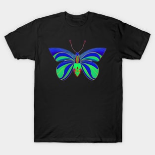 colorful butterfly T-Shirt